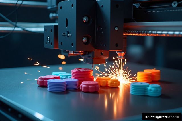 3D Printing Applications in Truck Manufacturing